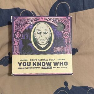 Dr. Squatch Men's Natural Soap - Limited Edition VOLDEMORT